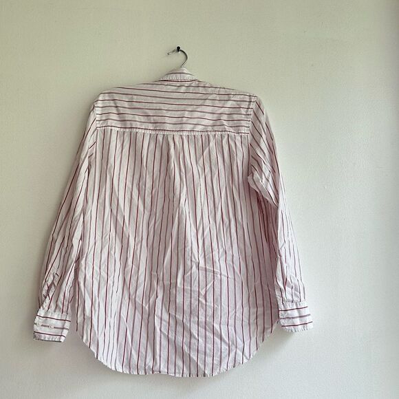H&M Pink Striped Button Down Shirt - Picture 5 of 5